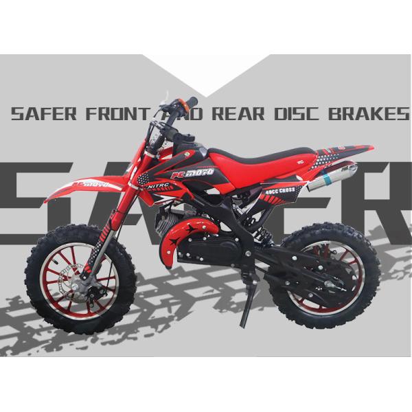 CE Approved 49cc 2 Stroke Kids Orion PCA01 Dirt Bike MAX LOAD 100kg Tires 2.50-10