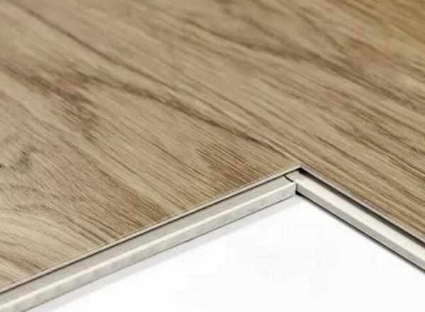 SPC Interlock Vinyl Floor 8X48 Wear Layer 0.3mm Enviromental friendly