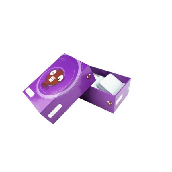 Custom Printed Gift Paper Boxes Rigid Cardboard Packaging Lid and Base box