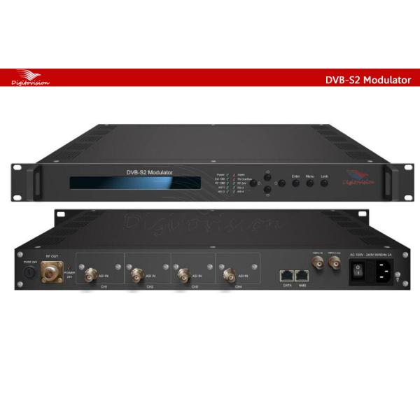 8 Channels DVB-T DVB-S2 Encoder Modulator