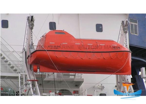 China Totally Enclosed F. R. P Fiberglass Lifeboat Solas Approved