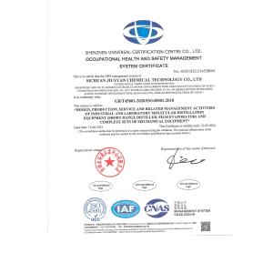 Sichuan Forever Chemical Engineering Technology Co.,Ltd. Сертификации