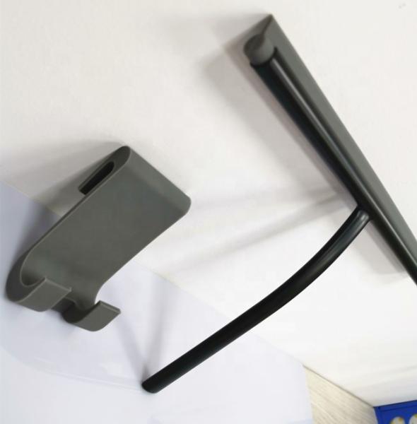 High Quality Black Stainless Steel Shower Squeegee Window Wiper for Car Glass Mirror Door Floor