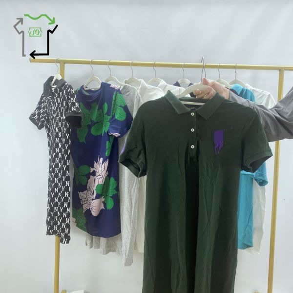 Second-Hand Branded Casual Women Dresses From Korea Used Clothes Collection in the UK 'Ukay' Style Used Brand Clothes