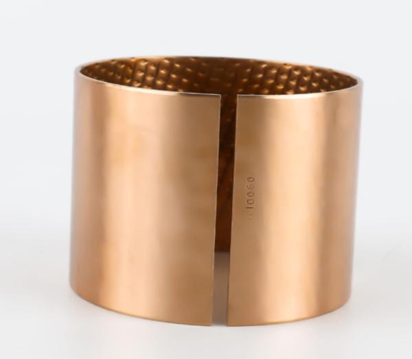 Cylindrical CuSn8P Self Lubricating Plain Bearing