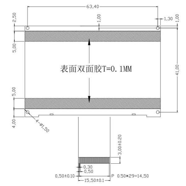240x128 ставит точки Monochrome графический LCD показывает 8 интерфейс 3V битов MCU