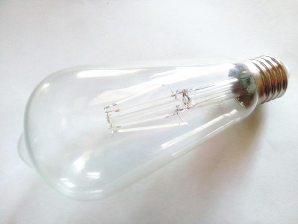 led bulb filament blue 4w 400lumen Ra80 30000 hours 2 years warranty E27 base Glass retro  western northern european