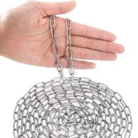 Chaîne de liaison en acier inoxydable de 3 mm Chaîne de levage de chian ronde