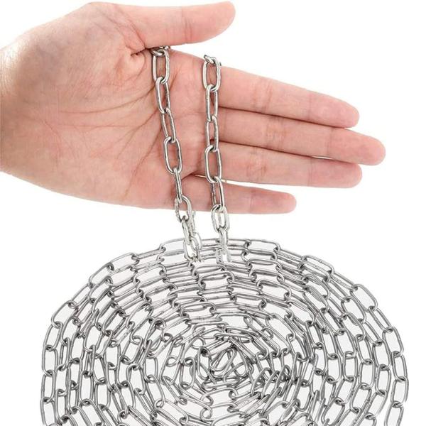 Chaîne de liaison en acier inoxydable de 3 mm Chaîne de levage de chian ronde