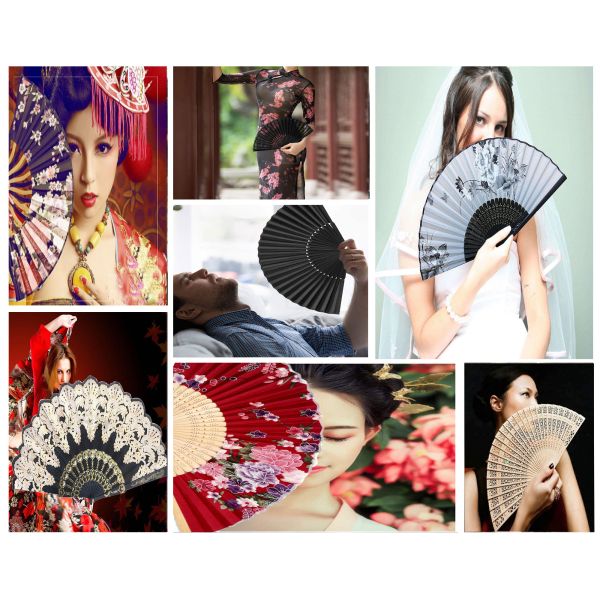 Heart/Round Hand Fan Clappers Solid Color - Wedding Party Use Factory Price