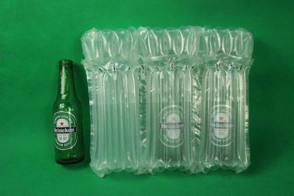 Shock Proof Clear Inflatable Packaging Bags 2cm / 3cm Column Width