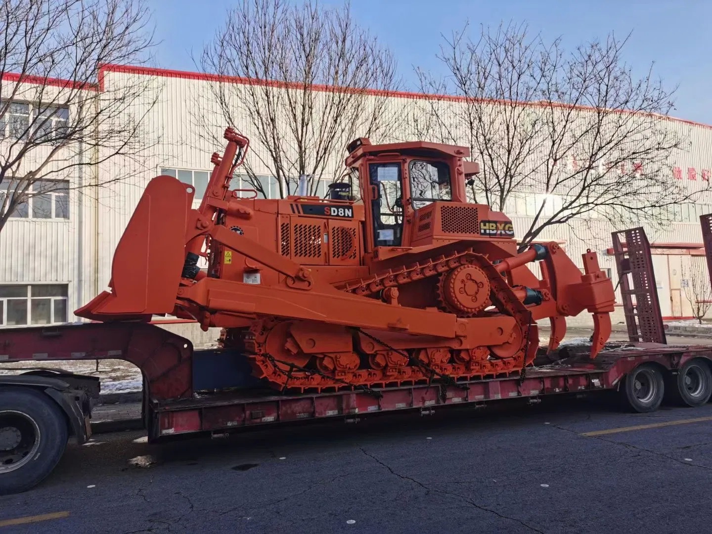 SHEHWA SD8N Elevated Sprocket Power Shift Bulldozer For Demanding Mining /