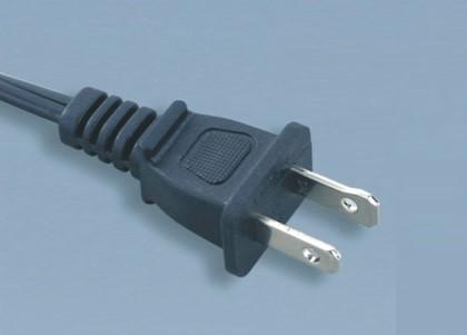 UL CUL CSA 15A 125V 2 Pin Prong NEMA 1-15P Plug YY-2 American UL Power Cord