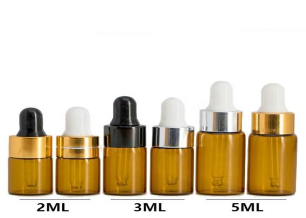 Luxury 10ml Dropper Bottle , Empty Dark Dropper Bottles With Custom Logo