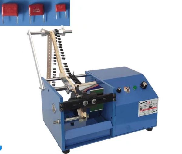 Motorized Single-Side Belt Capacitor LED Varistor Lead Trimming Machine