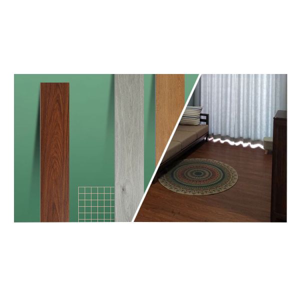 Waterproof Spc 5mm Rigid Vinyl Floating Floor 20mil Wear Layer Click Lock Plank