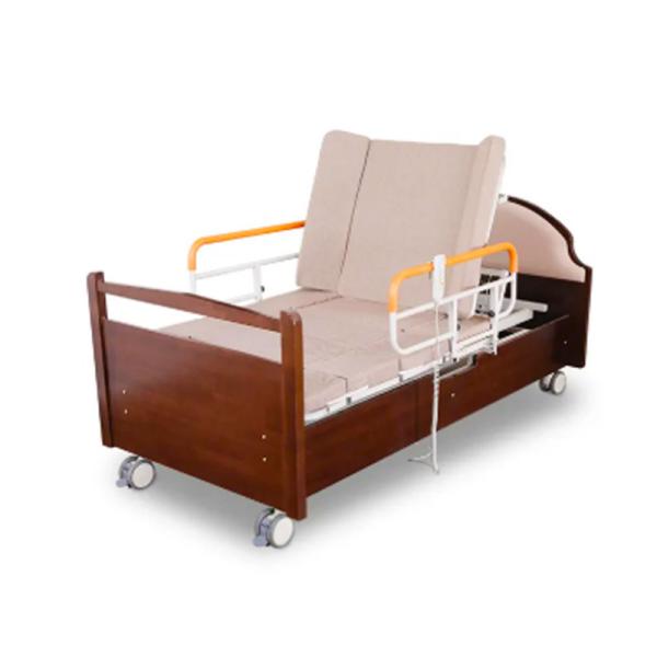 Multifunctional Steel Wooden Electric Rotating Bed Medical Equipment For Elderly Home Care