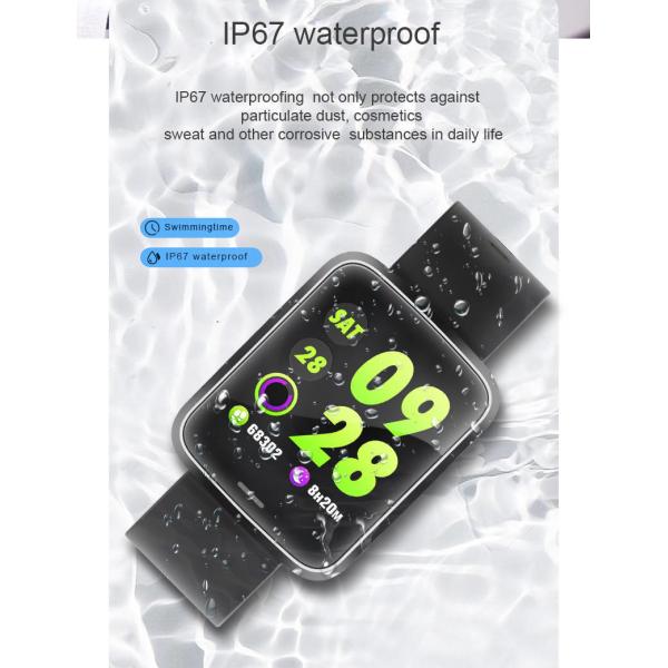 1.3in NFC Sport Smart Watch Multiple Motion Mode 180mAh Dual PPG