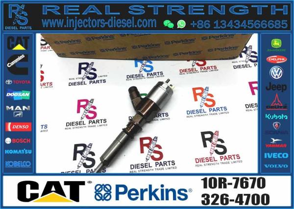 Injetor de combustível para motores a diesel 10R-7675 2645A743 10R-7670 317-2300 Injetor de combustível para motores de escavadeiras C6 C6.4