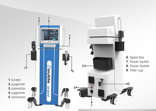 Machine différente de thérapie de pression atmosphérique de la taille 7 pour le