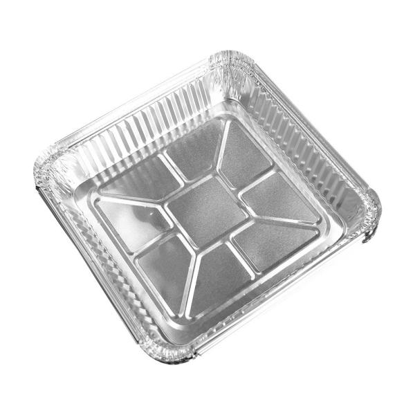 Customized Request Accepted 1350ml Disposable Aluminum Foil Container for Food Packaging