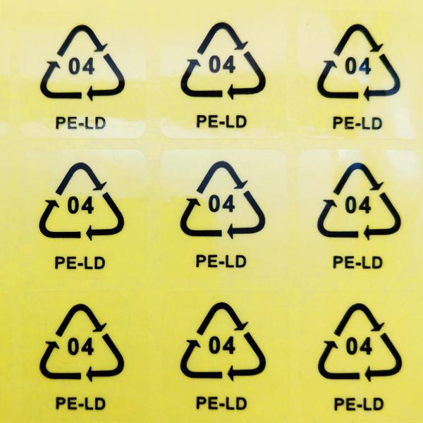 Printed Clear Logo Sticker Labels Waterproof For Makeup Product