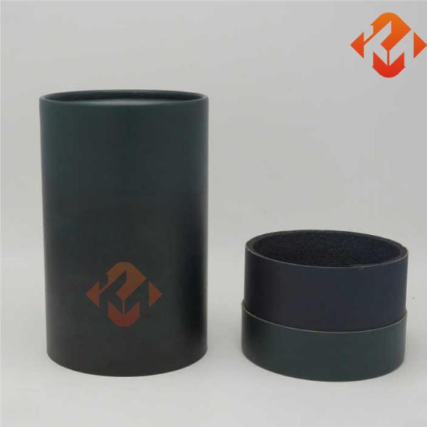 Embalaje de tubos de vino ecológicos Envases redondos de tubos de papel Kraft portátiles