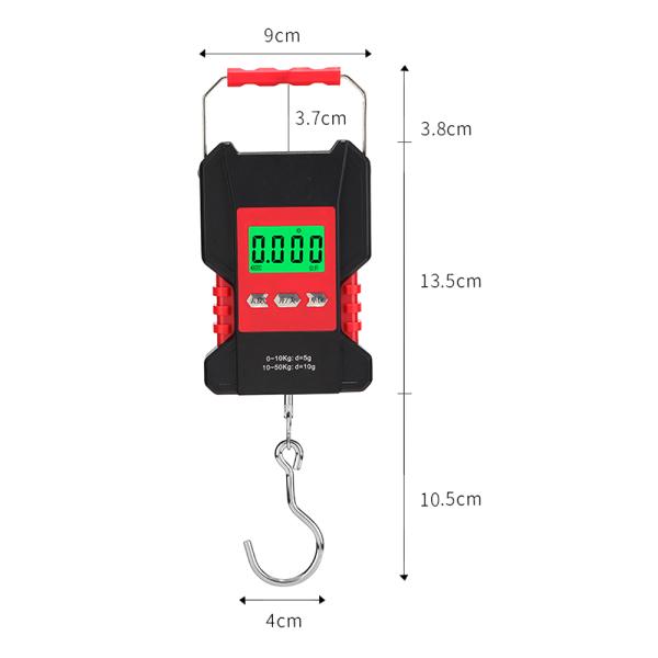 Weiheng WH-A28 50KG Waterproof Digital Electronic Luggage Scale Maximum Weight Recommendation 50 KG