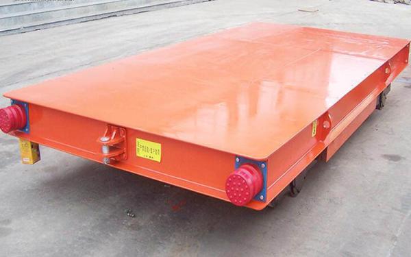 Ac/Dc Electric Rail Cart , Heavy Duty Flat Car With Long Service Life