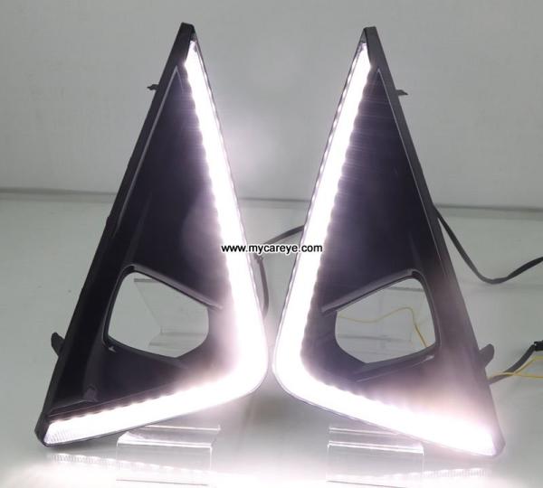 Toyota Alphard 2018-2020 Car DRL LED Daytime driving turn signal Lights