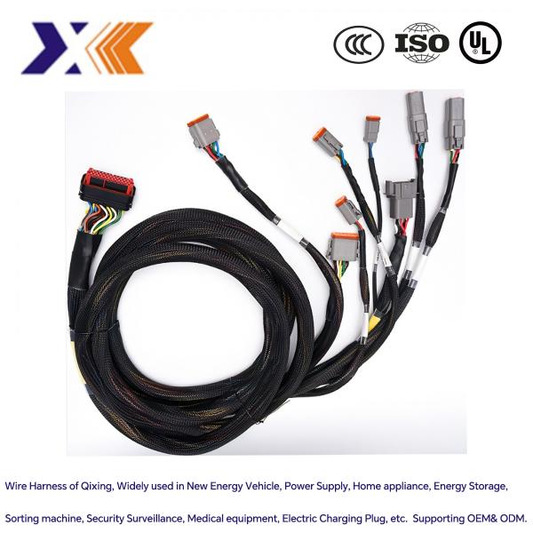 Custom Auto Wire Harness Assembly for Enginering Control Equipment Voltage Customized