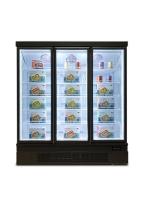 étalage vertical de la porte 1450L d'affichage d'usine commerciale en verre de congélateur