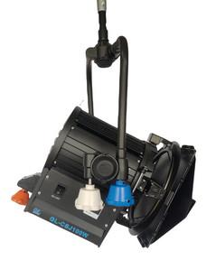 GENERALINK 100W LED Fresnel Video Light High CRI Tungsten Fresnel Light with Pole-Operated Yoke