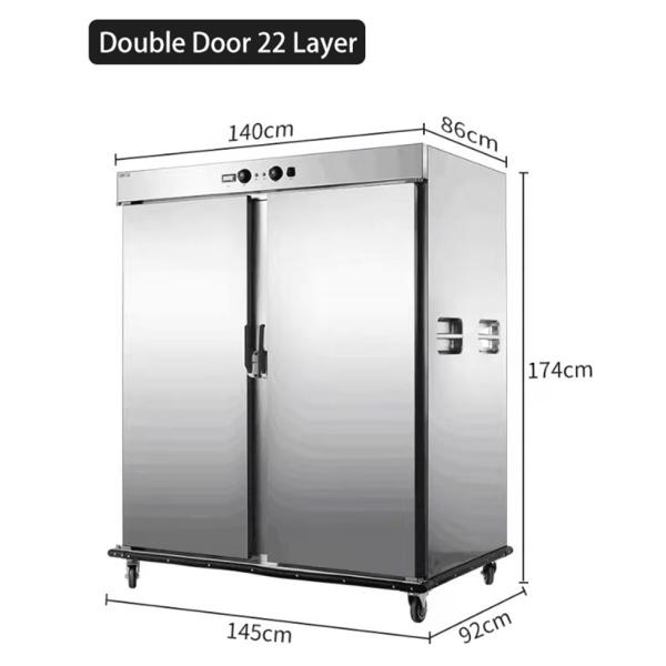 Нержавеющая сталь Буфетная корзина для питания 220V / 50HZ / 1Ph