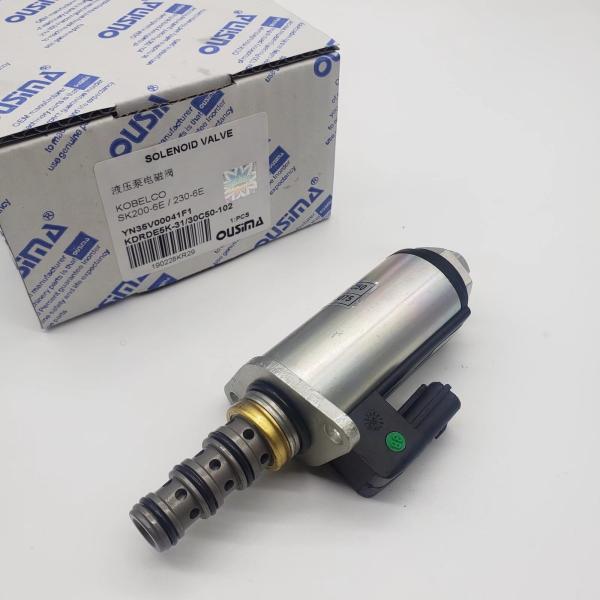 CE Kobelco Solenoid Valve KDRDE5K-31 30C50-102 YN35V00041F1 For SK200-6 SK230-6E