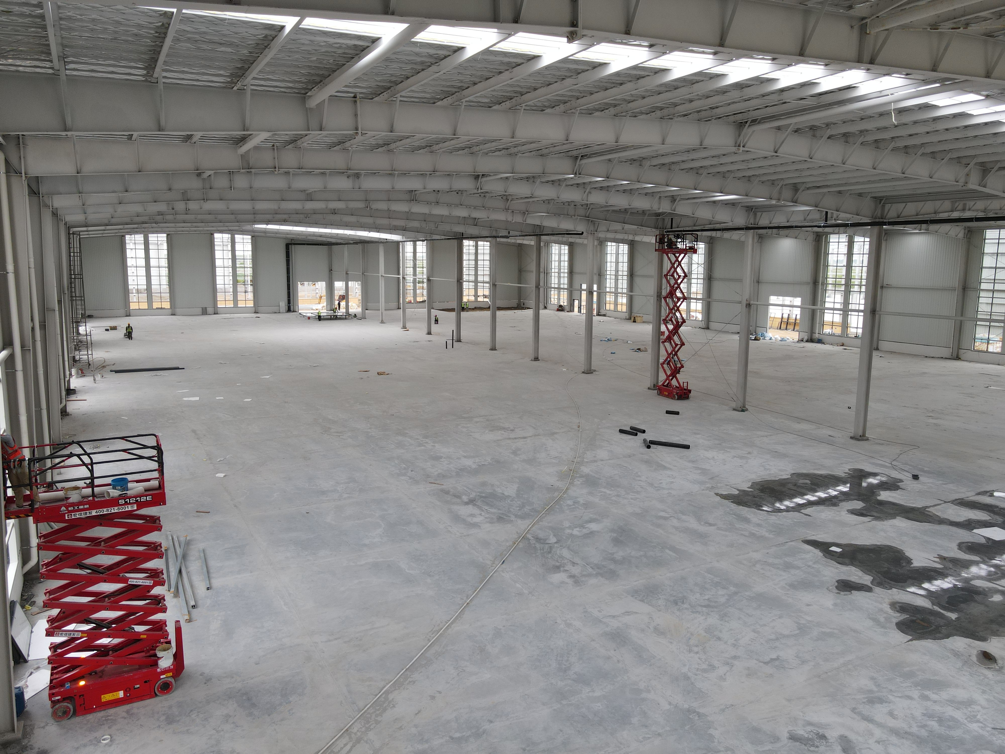 Custom Designed Steel Frame Workshop Building Prefabricated Metal Structure Factory Construction for Industrial Use