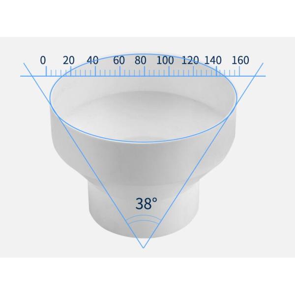ABS Exhaust Ventilation Pipe Reducer 110 To 75 150 110 200 150