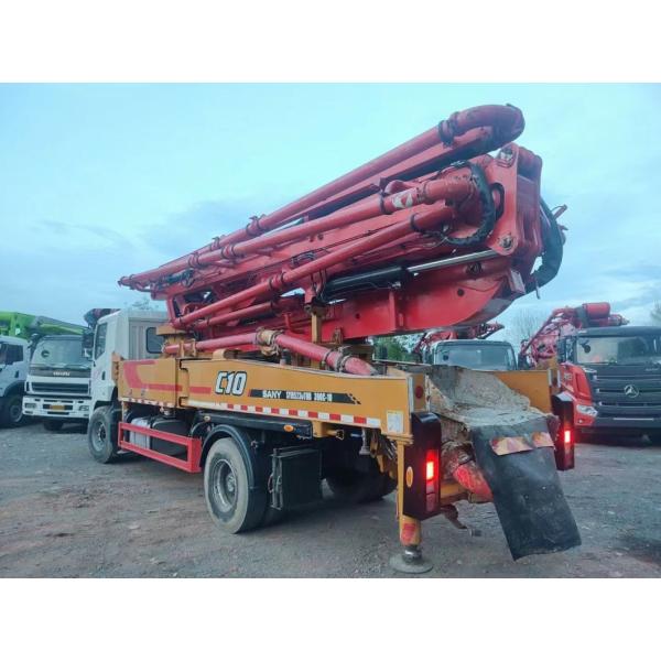 Usado SYM5230THB caminhão de bomba de concreto 39m 2020 ano bom aspecto equipamento pesado