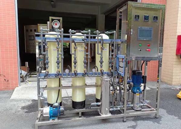 FRP Module Customized Water Purifying Filter Machine Commercial RO Treatment Water Purifier Plant PLC Control