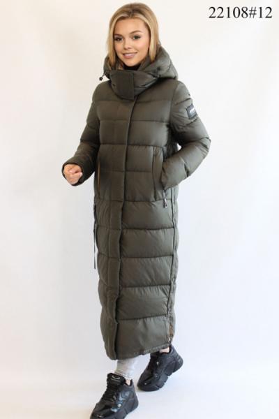 FODARLLOY Ladies Warm Hooded Solid Color Cotton-padded Clothes Women Long Down Winter Slim Jackets