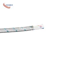 Type de K fil de câble de thermocouple avec l'isolation de fibre de verre