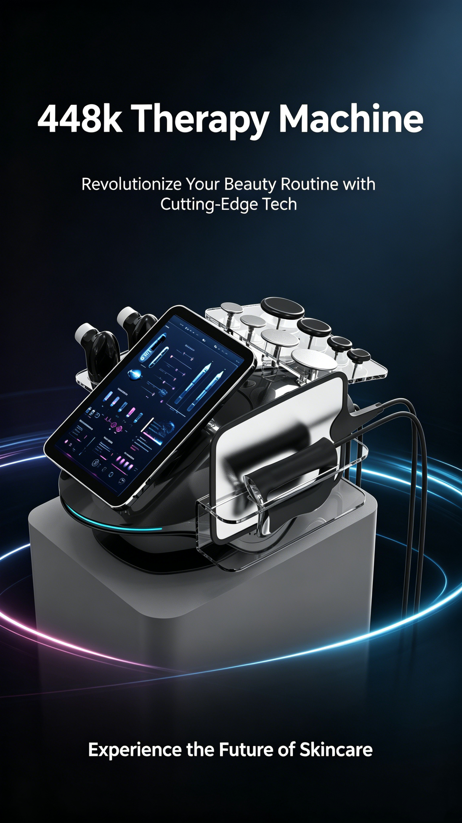 Maquina De Terapia Hazeen 448kHz Con Frecuencia De 448kHz Y Tecnologia Cet+Ret Para Reafirmar La Piel Y Adelgazar EL Cuerpo