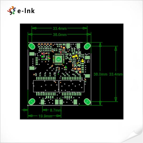Module de commutateur Ethernet 4 ports 10/100 Mbps non géré
