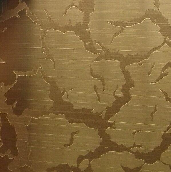 Decorative Designer Etching Textured Stainless Steel Sheets Supplier In China
