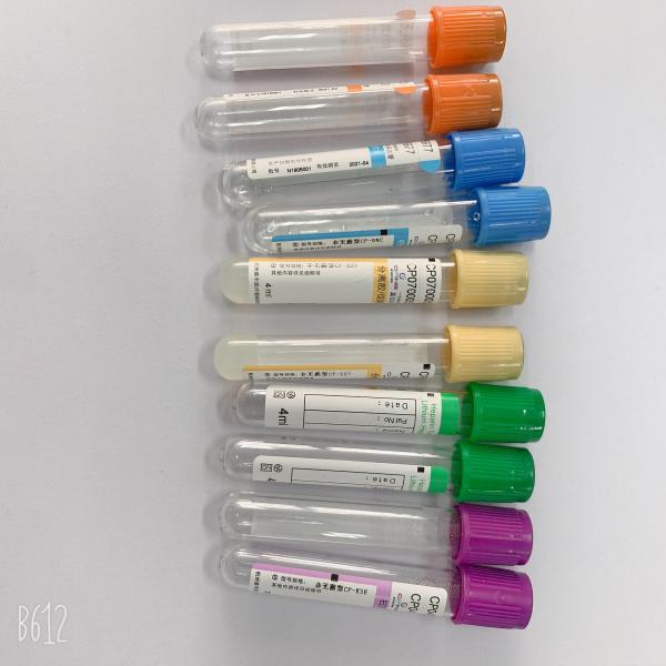Sterile Vacuum Blood Collection Tube Red Top Plain Blood Collection Tube