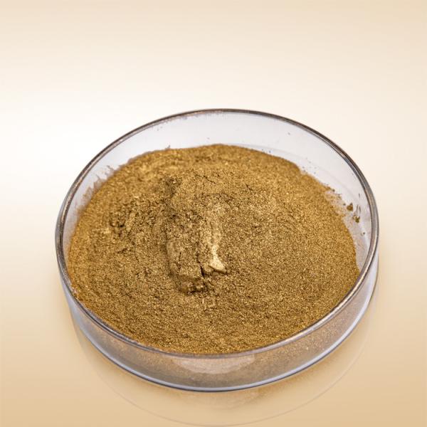 Pigment de revêtement métallique de bronze dans l'industrie de la peinture Poudre d'or de cuivre 3-50 microns