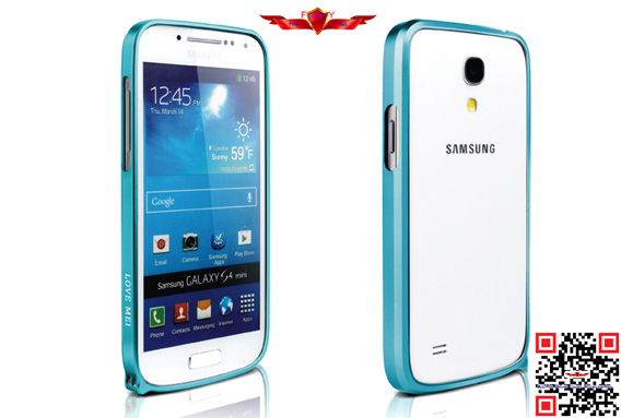 Fashion Design Ultra Thin 0.7MM Aluminum Bumper For Samsung Galaxy S4 Mini Multi Color