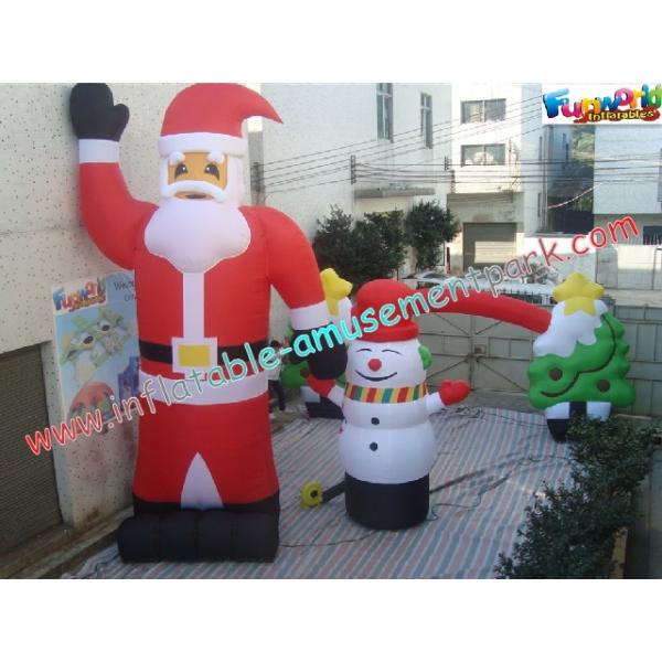 Снеговик Санты украшений PVC раздувной Кристмас для рекламировать