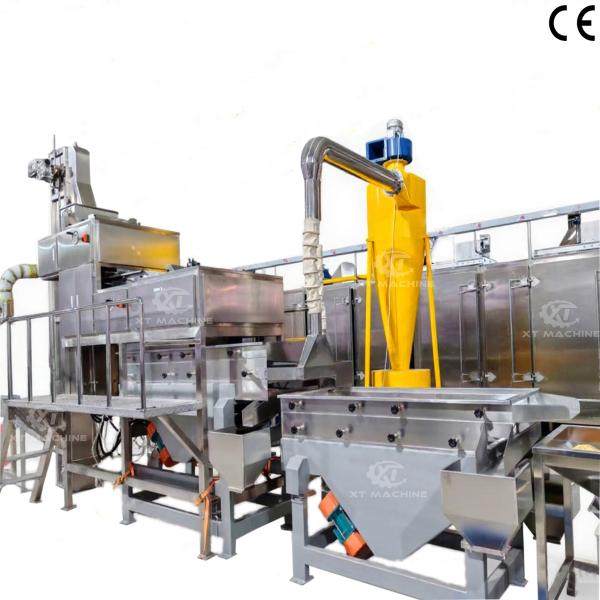 800-1000kg 分割ナッツブランチングマシン ローストピーナッツ皮むき機