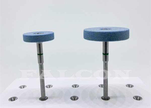 Grinding Sintered Diamond Disc Mounted Zirconia Polishing Burs 4.5mm Thickness